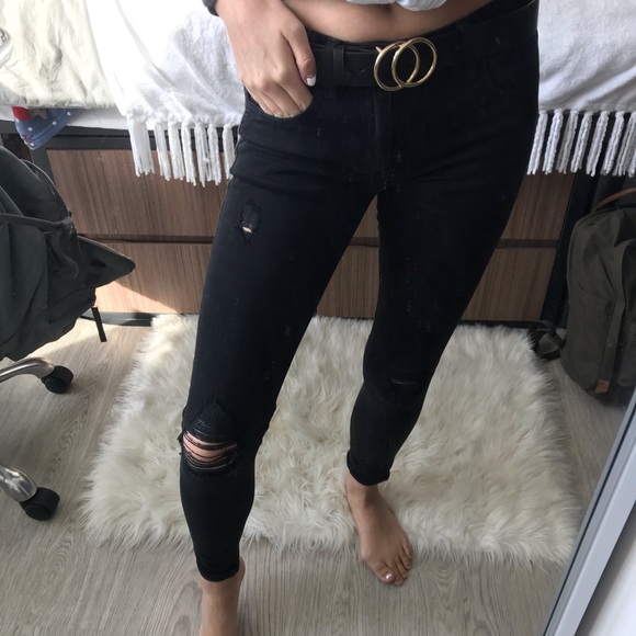 black ripped jeans - Picture 2 of 6